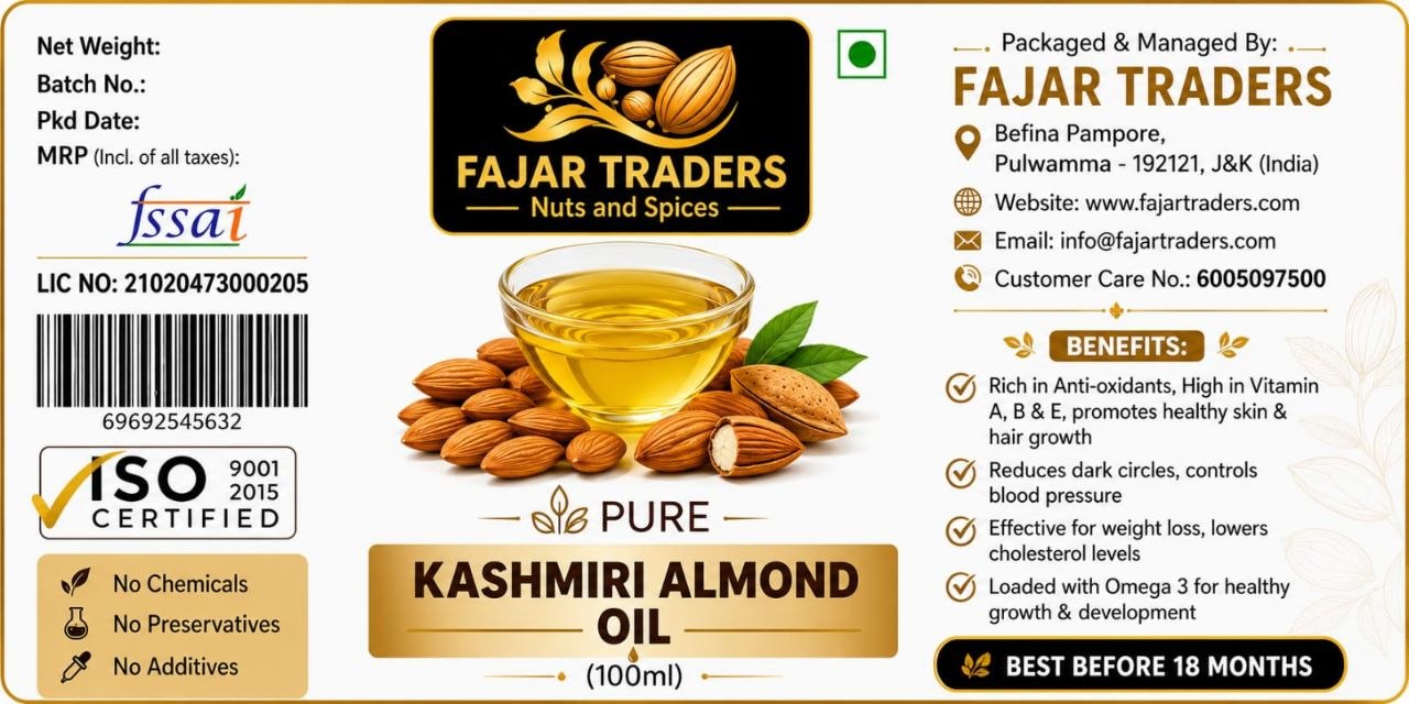 Almond Hair Oil